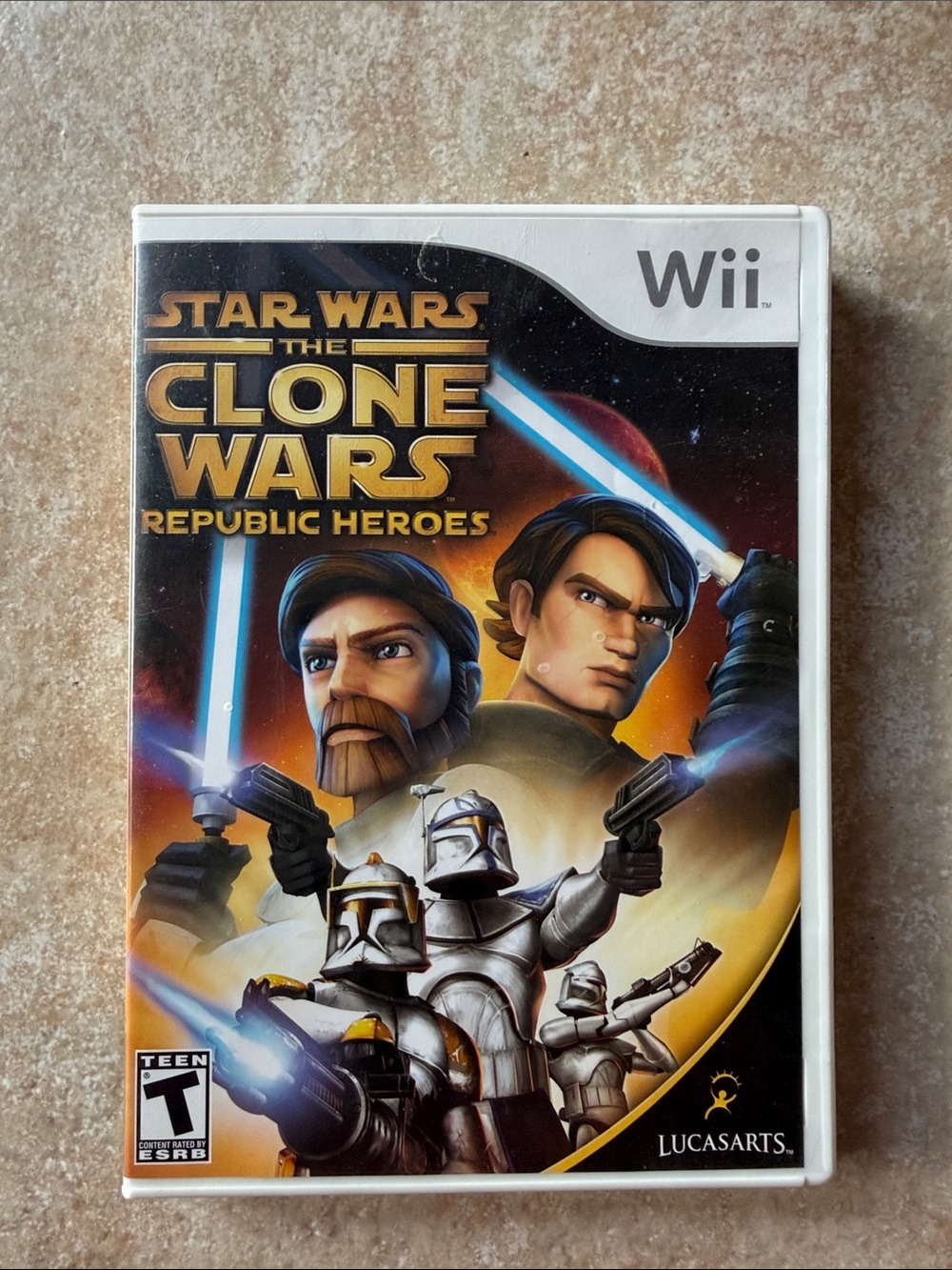Star Wars: The Clone Wars - Republic Heroes (Wii) by LucasArts - White